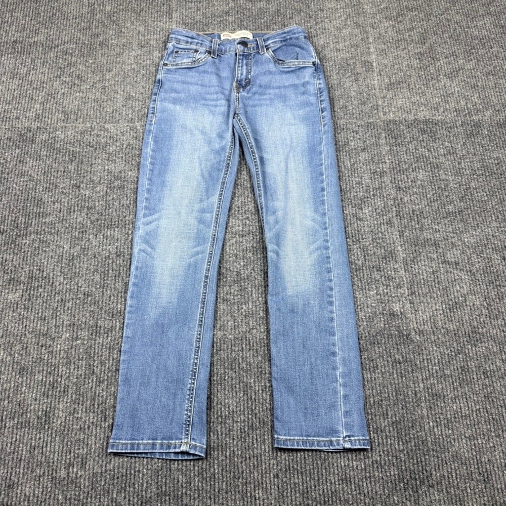 Levis 511 Performance Slim Jeans Kids Size 12 Reg W26 L27 Medium Wash Denim